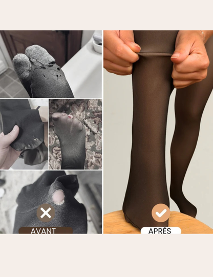 SŌRA Skin Illusion™ Collant Polaire Doublé